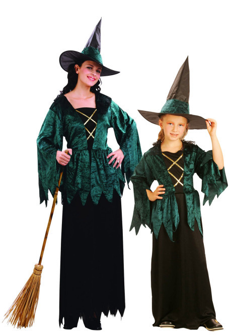 brujas-verdes-halloween-madre-e-hija